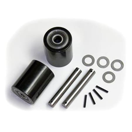 Wesco Wesco GWK-WiC1-LW 272748 Load Wheel Kit for Manual Pallet Jack - Black GWK-WiC1-LW